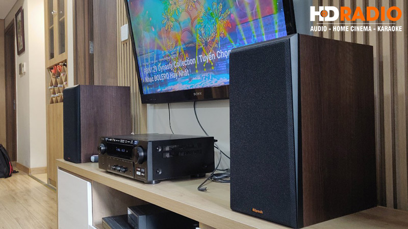 Lắp dàn nghe nhạc mini Klipsch cực hay cho anh Tuyên ở Thanh Xuân