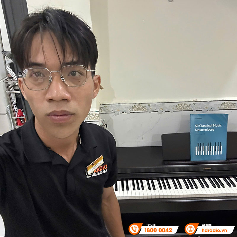 Đàn Piano Yamaha YDP-165 của chị Uyên