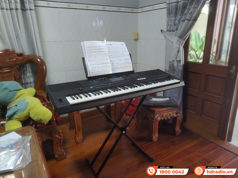 Bàn giao đàn organ Yamaha PSR-EW425 gần 11tr cho anh Tấn