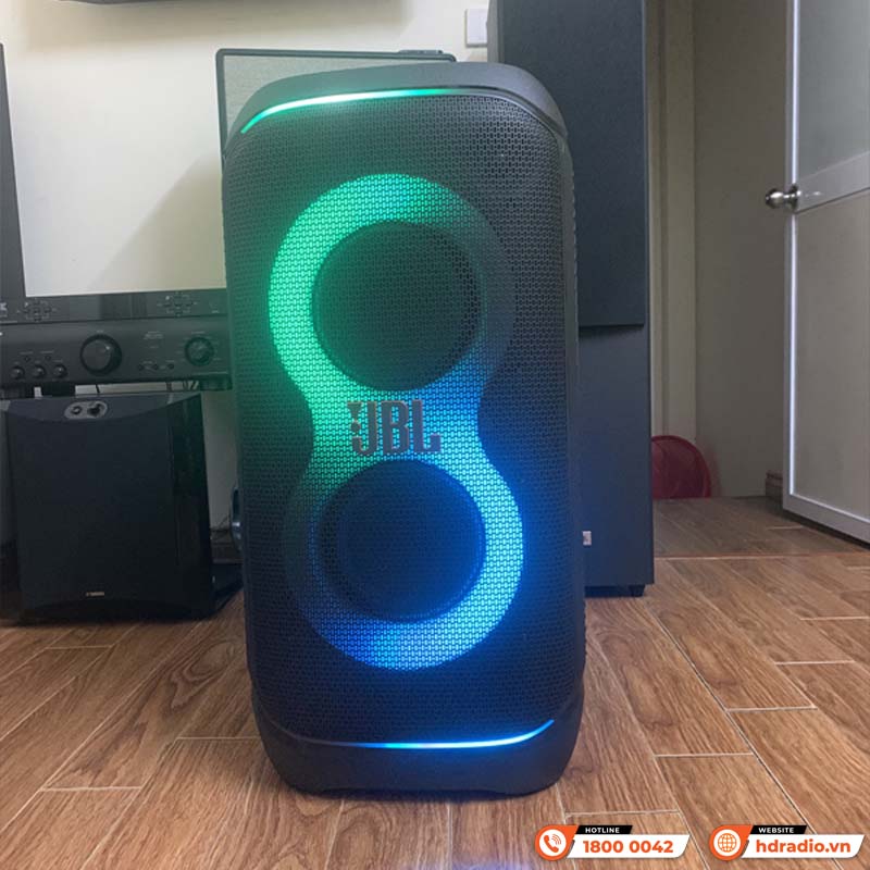 Loa JBL PartyBox Stage 320, Công Suất 240W, Pin 18h, AUX, Micro, Bluetooth 5.4, IPX4, AI Sound Boost, Auracast, App JBL Partybox-31