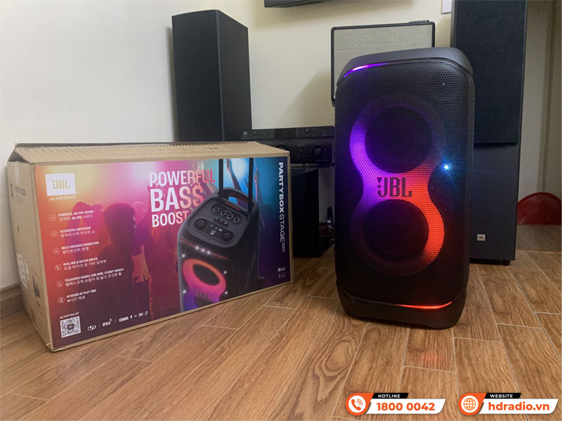Bàn giao Loa JBL Partybox 320 Mới nhất cho anh Thắng ở HN