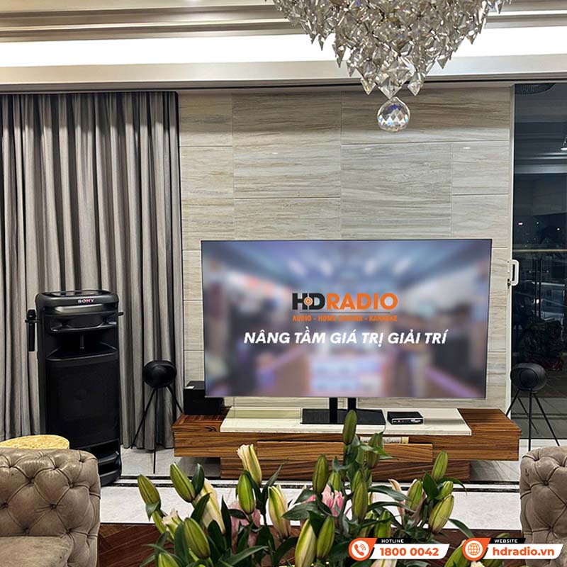 Loa Sony ULT Tower 10 (SRS ULT1000) Âm Thanh 360 Độ, Bluetooth, LED Đẹp, USB, Micro, Guitar (Kèm 1 micro)-16