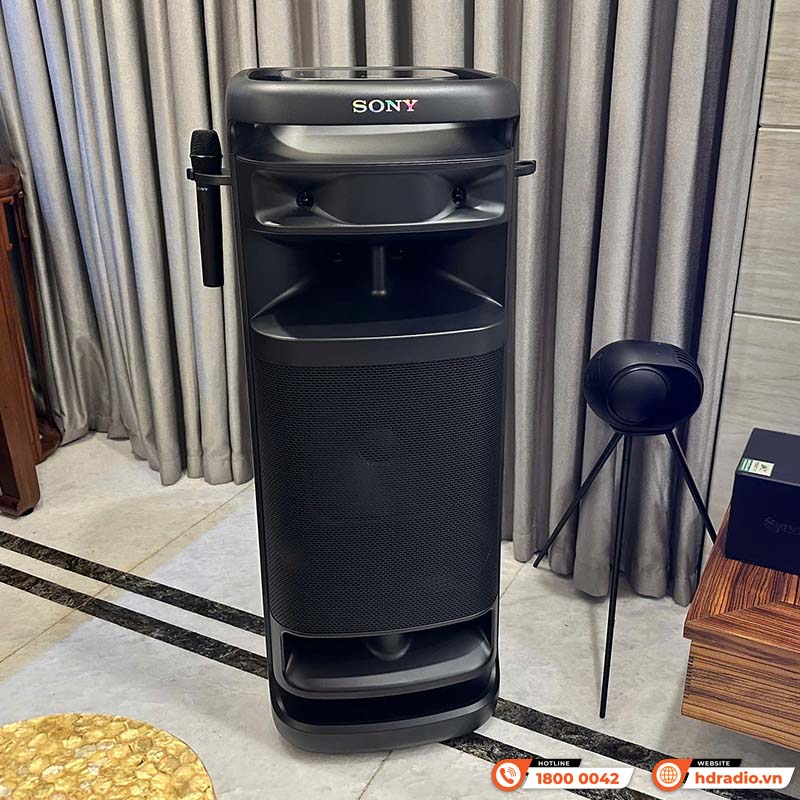 Loa Sony ULT Tower 10 (SRS ULT1000) Âm Thanh 360 Độ, Bluetooth, LED Đẹp, USB, Micro, Guitar (Kèm 1 micro)-18