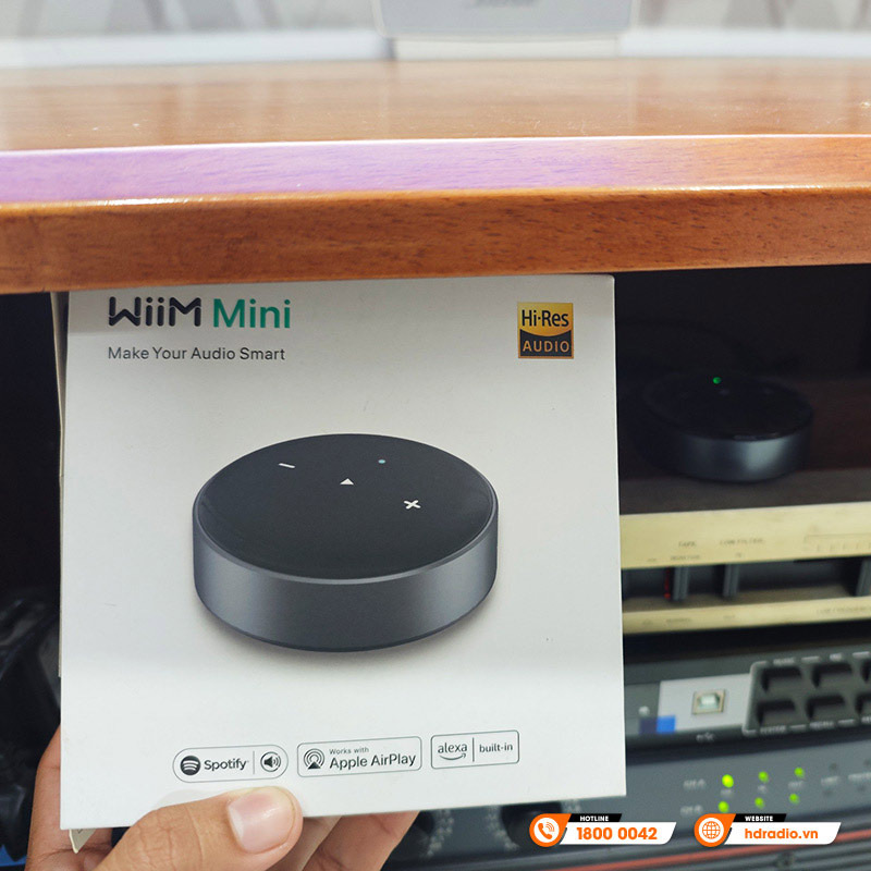 DAC WiiM Mini, Bluetooth 5.0, AirPlay 2, Alexa, Hi-Res-7