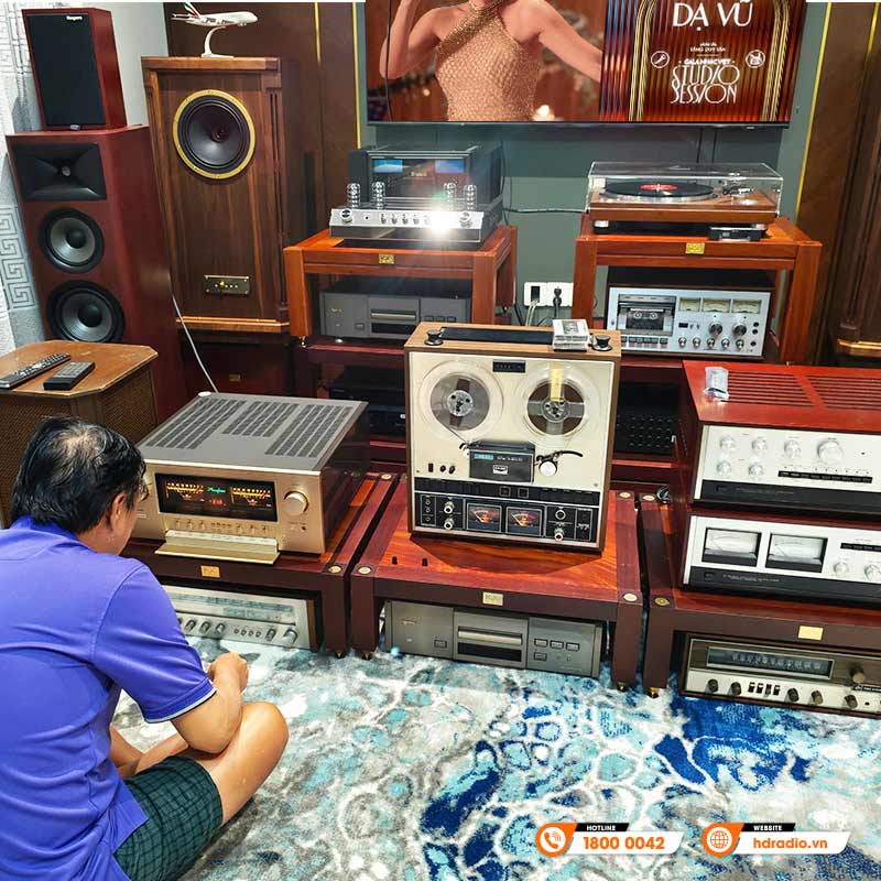 Amply Accuphase E-5000 tại nhà anh Vinh