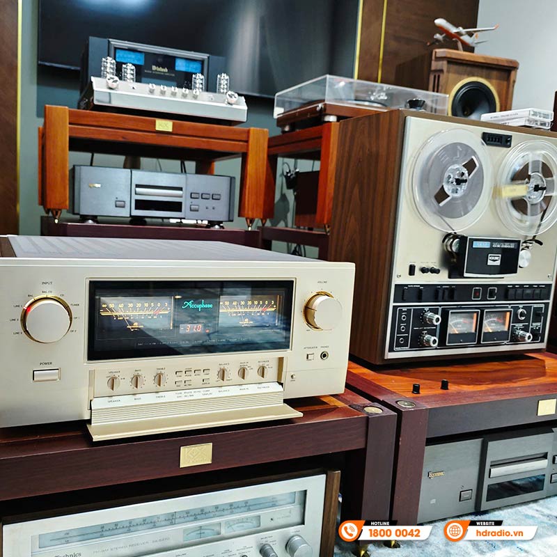 Amply Accuphase E-5000 tại nhà anh Vinh