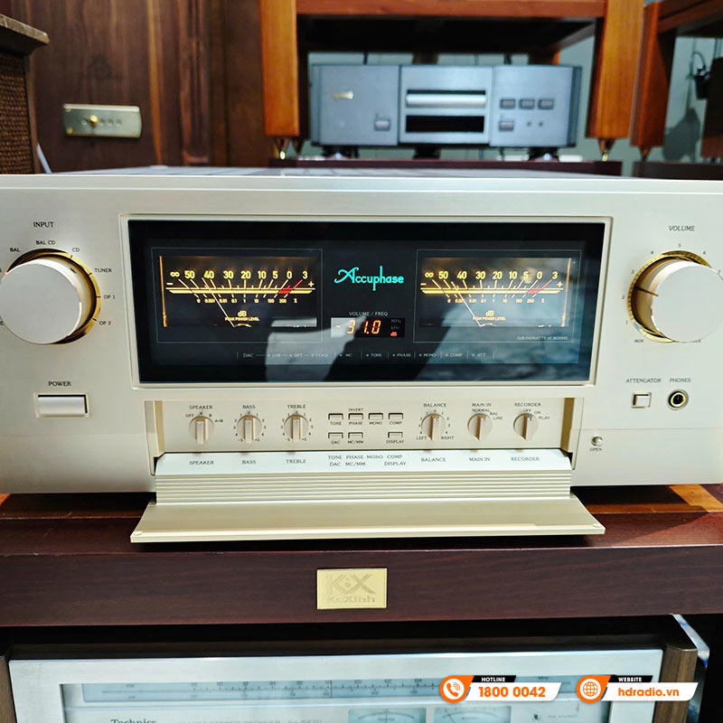 Amply Accuphase E-5000 tại nhà anh Vinh