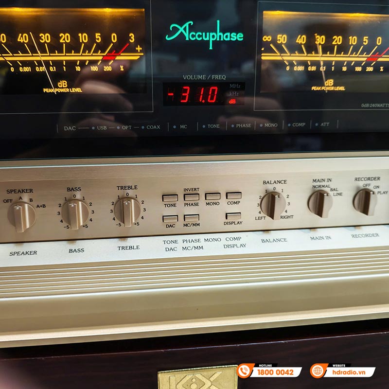 Amply Accuphase E-5000 tại nhà anh Vinh