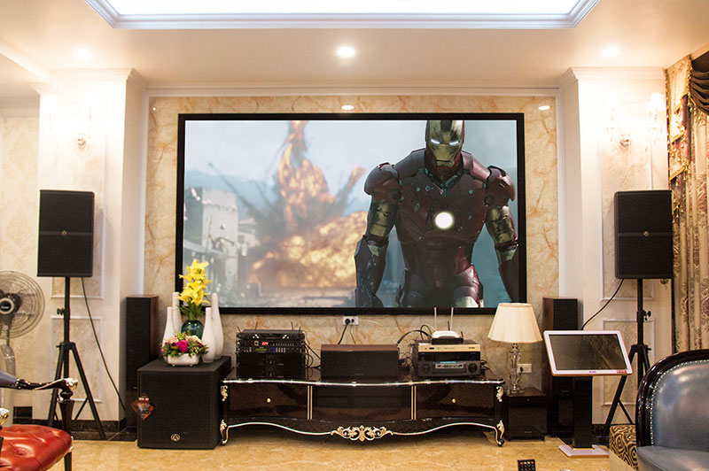 công trình phòng phim Hdradio