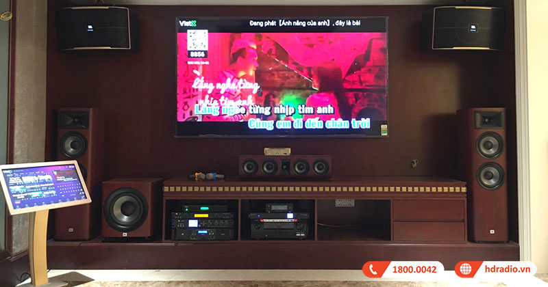 Lắp đặt phòng giải trí đẳng cấp trị giá hơn 200 triệu cho chị Trang ở Quận 2, TP.Hồ Chí Minh (Denon AVC X3700H, JBL Studio 690, 665C, 660P, 610, Pasion 12, C6IC, JKaudio H4600, X9000, B9, Pro Vision 4K solo, VietK 23inch, Plus 4TB, Navison N608)