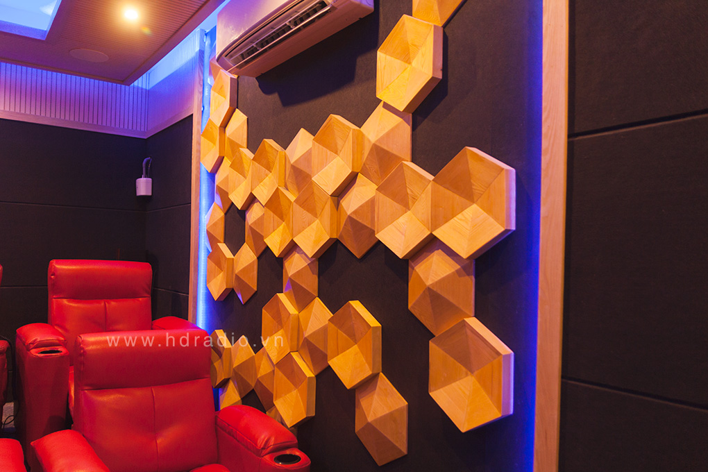 Công trình phòng hát karaoke của Hdradio