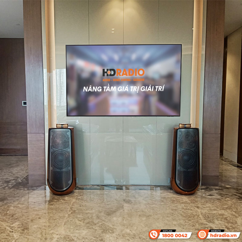 Bộ loa B&O Beolab 50 đẳng cấp trị giá gần 2 tỷ đồng cho anh Cường ở TP. Hồ Chí Minh