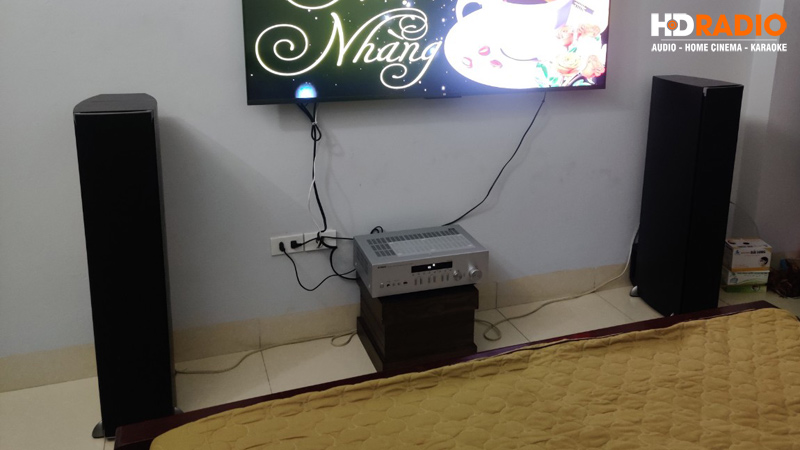 Lắp dàn nghe nhạc cực hay giá 22 triệu cho Chị Tâm ở Hà Nội