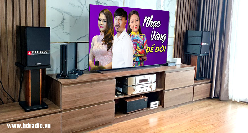 Lắp dàn nghe nhạc mini chất lượng cho chú ÂN ở Long Biên, Hà Nội (Piega Classic 3.0, Marantz PM6007, Marantz CD6007)