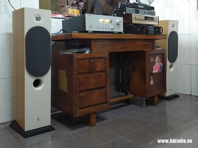 Lắp dàn nghe nhạc đỉnh cao cho chú Tỷ ở Quận 8, TP. Hồ Chí Minh (Loa Focal Chora 816, Amply Yamaha A-S1200)