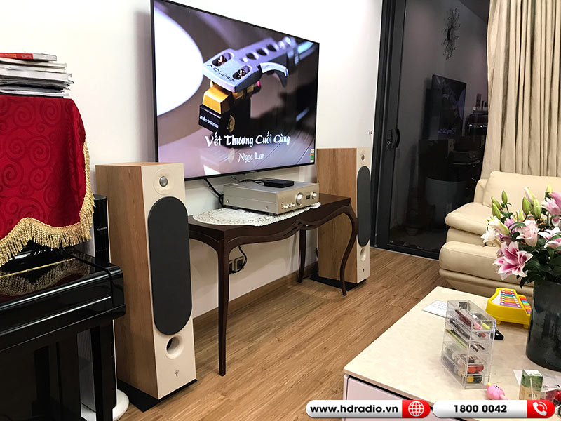 Ảnh thực tế Dàn âm thanh nghe nhạc HD21