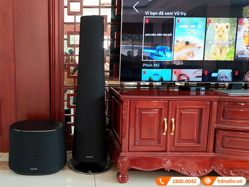 Ảnh thực tế công trình hệ thống âm thanh của anh Bảo