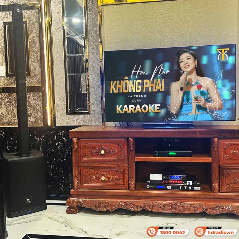 Hoàn thiện Dàn karaoke chất lượng cho anh Phát ở Hồ Chí Minh