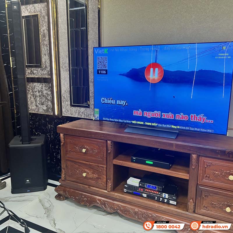 Hoàn thiện Dàn karaoke chất lượng cho anh Phát ở Hồ Chí Minh