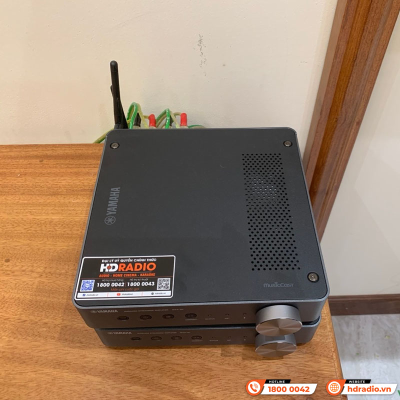 Bổ sung 3 Amply Yamaha WXA-50 vào dàn nghe nhạc cho anh Trọng