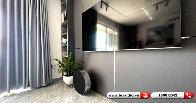 Lắp bộ loa B&O Beosound EDGE đỉnh cao cho anh Huy ở Phú Nhuận