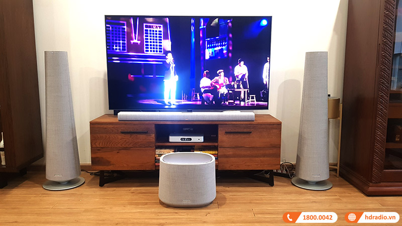 ảnh thực tế loa Harman Kardon Citation Tower