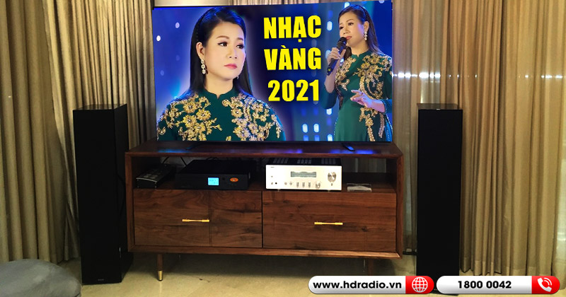 Lắp dàn nghe nhạc vàng cực hay cho chị Kim Chi ở Quận 7 (Loa Piega Classic 7.0, Amply Yamaha A-S1200)