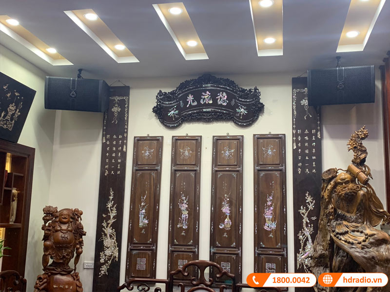 Lắp Bộ dàn Karaoke Cao Cấp trị giá hơn 174 triệu cho anh Thụ ở La Dương, Hà Đông