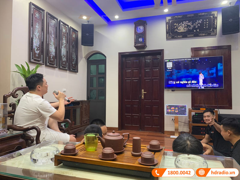 Lắp Bộ dàn Karaoke Cao Cấp trị giá hơn 174 triệu cho anh Thụ ở La Dương, Hà Đông