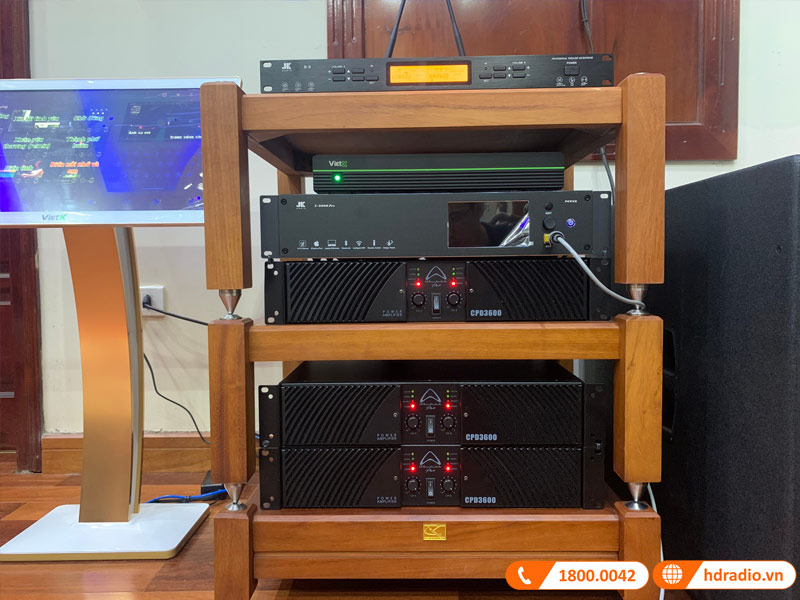 Lắp Bộ dàn Karaoke Cao Cấp trị giá hơn 174 triệu cho anh Thụ ở La Dương, Hà Đông
