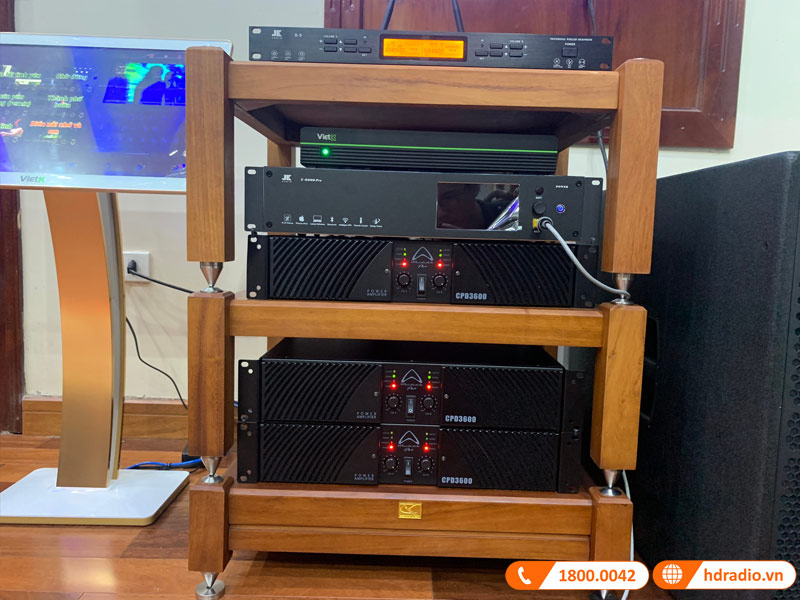 Lắp Bộ dàn Karaoke Cao Cấp trị giá hơn 174 triệu cho anh Thụ ở La Dương, Hà Đông