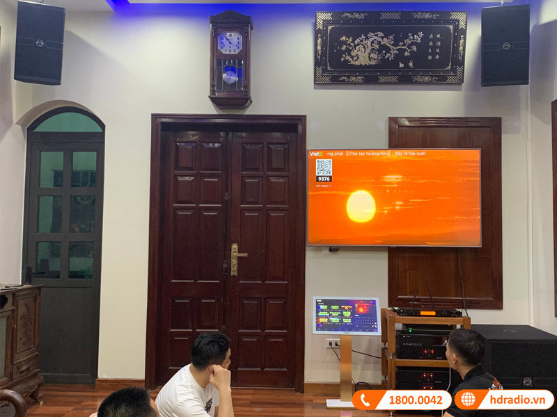 Lắp Bộ dàn Karaoke Cao Cấp trị giá hơn 174 triệu cho anh Thụ ở La Dương, Hà Đông