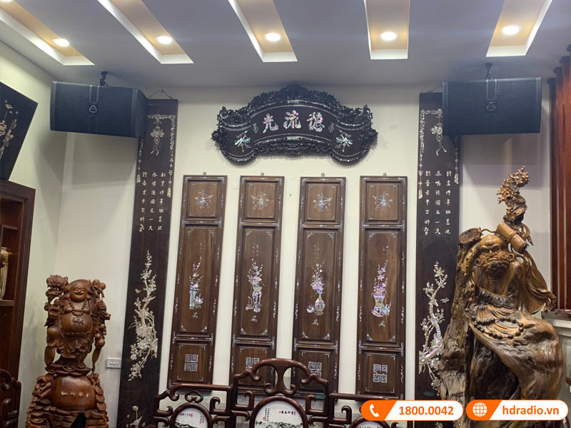 Lắp Bộ dàn Karaoke Cao Cấp trị giá hơn 174 triệu cho anh Thụ ở La Dương, Hà Đông