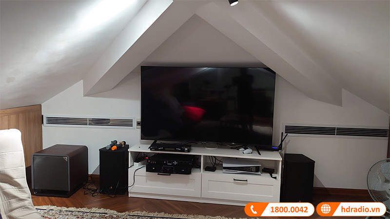 bộ dàn karaoke HDR79 của anh Hải