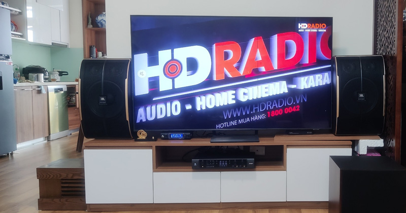 Lắp đặt bộ dàn Karaoke Cao Cấp trị giá hơn 53 triệu đồng cho anh Dương ở Láng Hạ, Đống Đa, Hà Nội (JBL Beyond 3, JBL A120PWAS, JBL VM300, JBL Pasion 12)