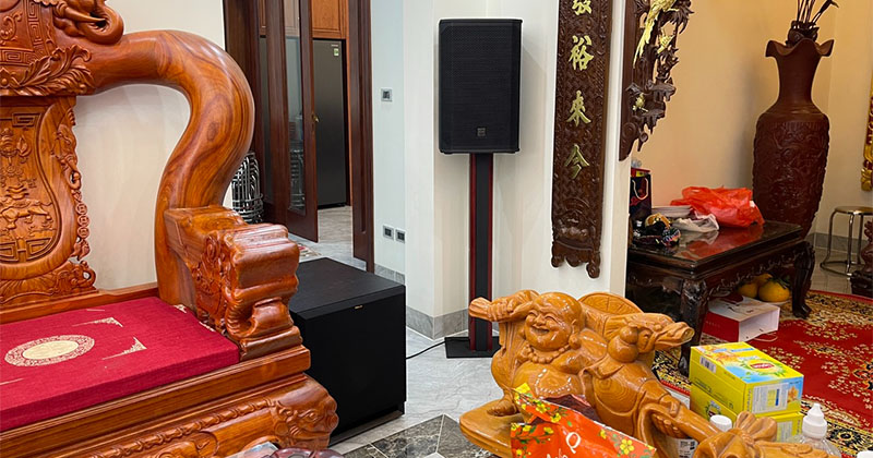 Hoàn thành bộ dàn karaoke đỉnh cao trị giá hơn 121 triệu đồng cho anh Hiệp ở huyện Quế Võ, Bắc Ninh (Kiwi S803A, Klipsch SPL-150, JKAudio X9000 Pro, B9, Wharfedale CPD 2600, Electro Voice EV EKX12, VietK 4K Plus 6TB, VietK 22 Inch)