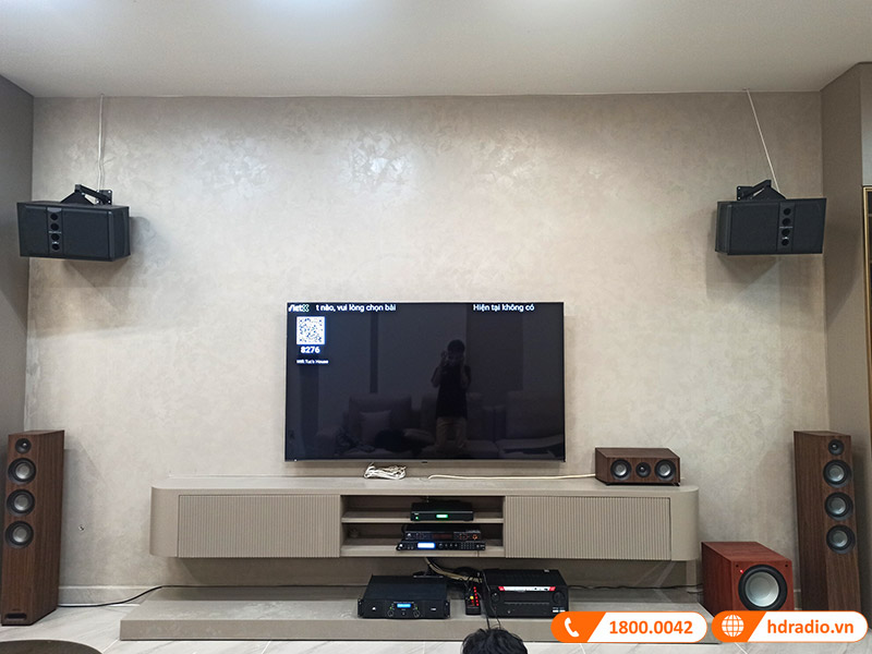 Lắp Bộ Dàn Karaoke và Dàn Xem Phim Chất Lượng Giá Hơn 90 Triệu Cho Anh Chúc ở Thủ Đức