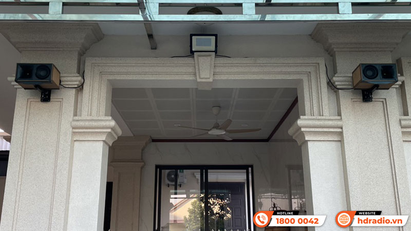 Lắp đặt bộ loa bluetooth cực hay trị giá hơn 55 triệu đồng cho anh Bá ở Hải Dương