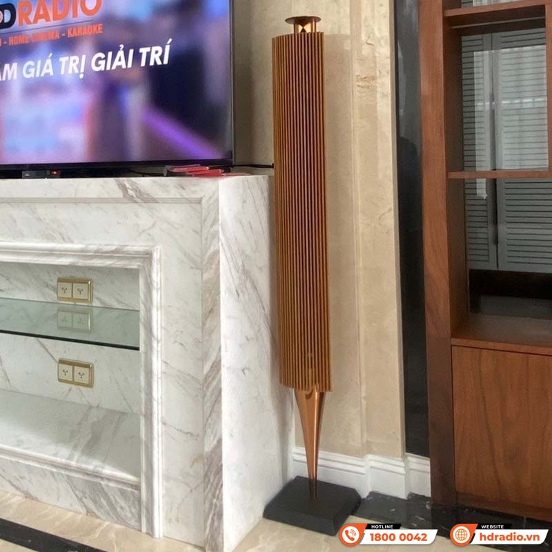 Loa B&O Beolab 18 Chính Hãng, Công Suất 320W/ chiếc, Bluetooth, Wifi, Optical, RCA, Kết nối đa phòng (Cặp loa đứng Hi-End)-14