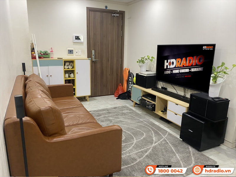 Lắp Bộ loa soundbar Bose SB07 kết hợp Bass Module 700 cho anh Nguyễn ở HCM