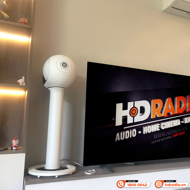 Lắp loa DEVIALET Phantom I 108DB Opera De Paris cho chị Hoài Lắp loa DEVIALET Phantom I 108DB Opera De Paris cho chị Hoài