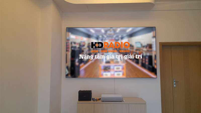 Lắp bộ xem phim cao cấp trị giá gần 122 triệu đồng cho anh Vinh tại phường An Lợi Đông, Thủ Đức