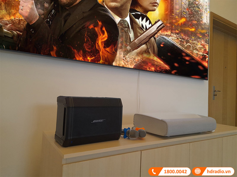 kết hợp cùng với loa 