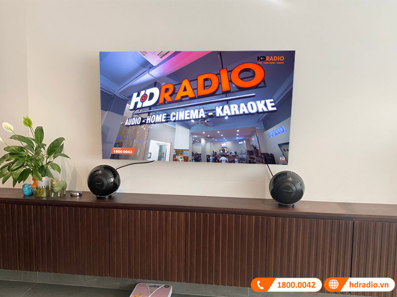 Lắp đặt cặp Loa Cabasse The Pearl Akoya trị giá 36 triệu đồng cho anh Khôi 