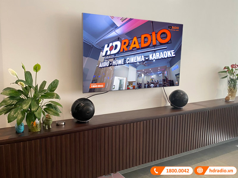 Lắp đặt cặp Loa Cabasse The Pearl Akoya trị giá 36 triệu đồng cho anh Khôi 