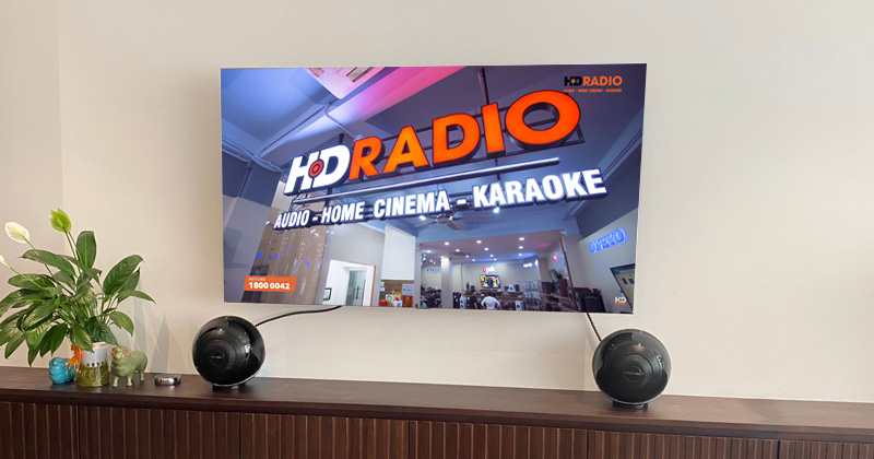 Lắp đặt cặp Loa Cabasse The Pearl Akoya gần 76 triệu đồng cho anh Khôi ở Phường 12, Quận Bình Thạnh, Hồ Chí Minh