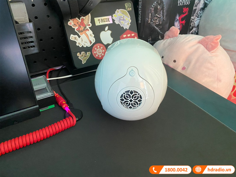 Lắp cặp loa devialet phantom II 98db hơn 83tr cho anh long Lắp cặp loa devialet phantom II 98db hơn 83tr cho anh long