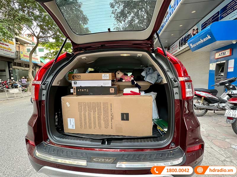 Lắp đặt hệ thống âm thanh Cao Cấp trị giá hơn 168 triệu đồng cho anh Chi ở An Dương, Hải Phòng