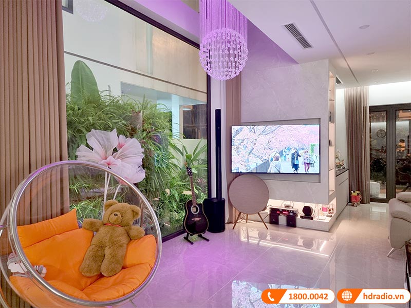 Lắp đặt hệ thống âm thanh Cao Cấp trị giá hơn 168 triệu đồng cho anh Chi ở An Dương, Hải Phòng