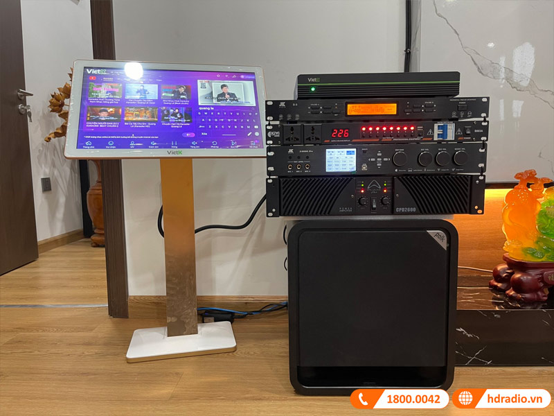 Lắp dàn HDR30 kết hợp đầu VietK gần 107tr cho anh Nam